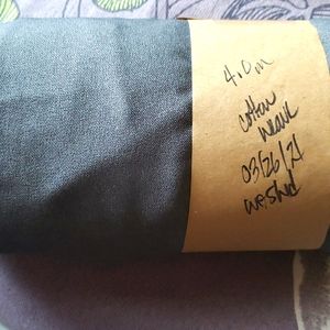 Gray Cotton Weave material